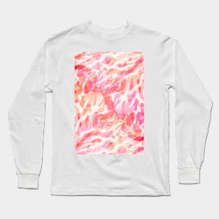 Summer Coral Long Sleeve T-Shirt